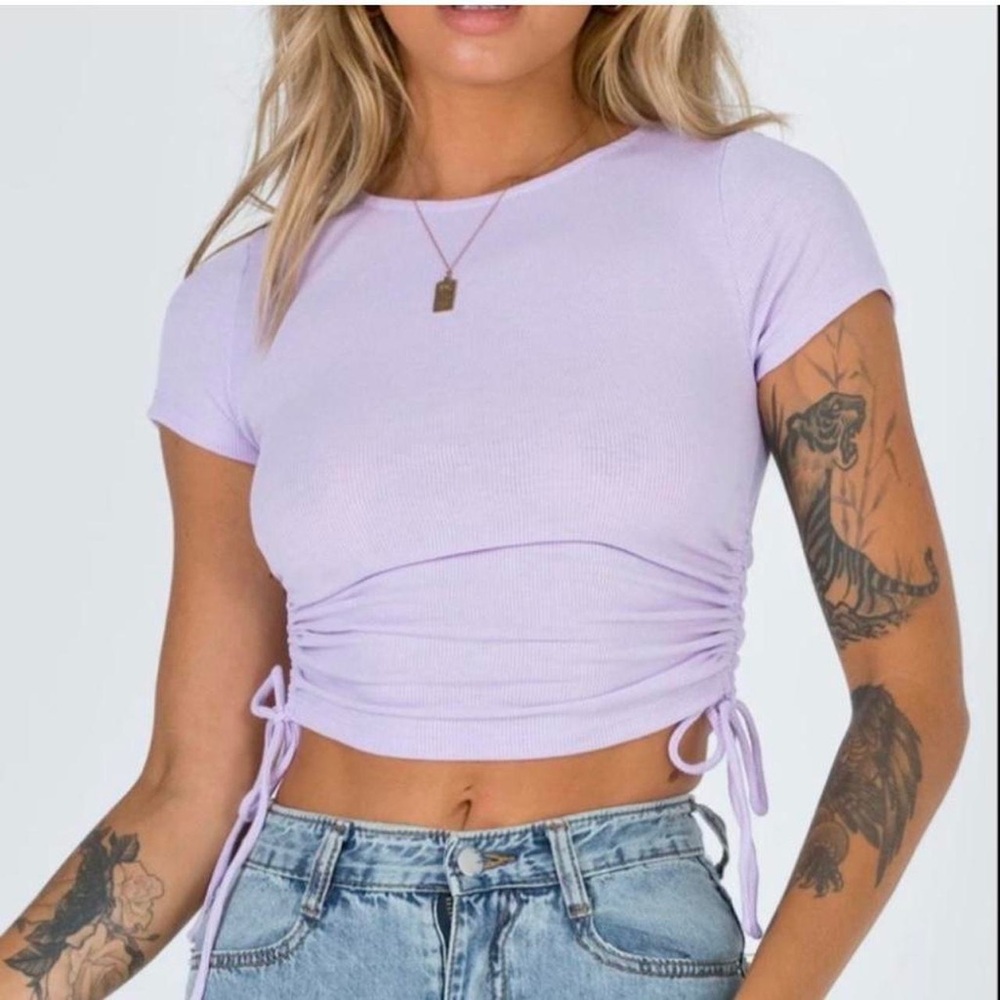 Princess Polly Naeve Ruched Top